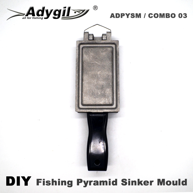 Adygil DIY Pyramid Sinker Moul - đánh giá và giá Fishing Depth Finder