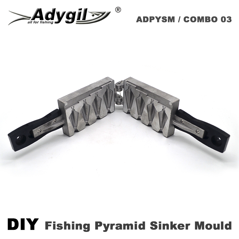 Adygil DIY Pyramid Sinker Moul - đánh giá và giá Fishing Depth Finder