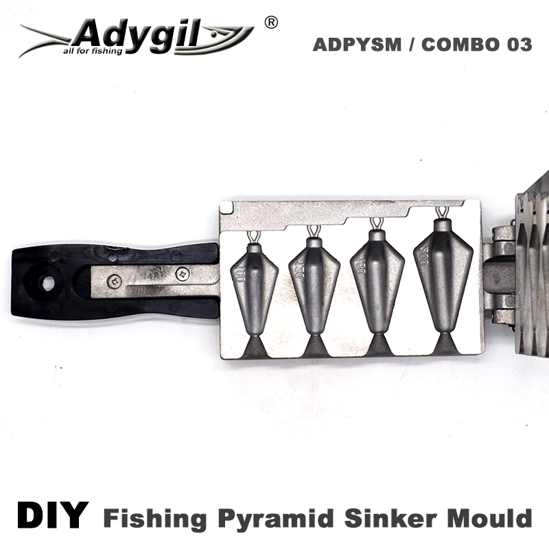 Adygil DIY Pyramid Sinker Moul - đánh giá và giá Fishing Depth Finder